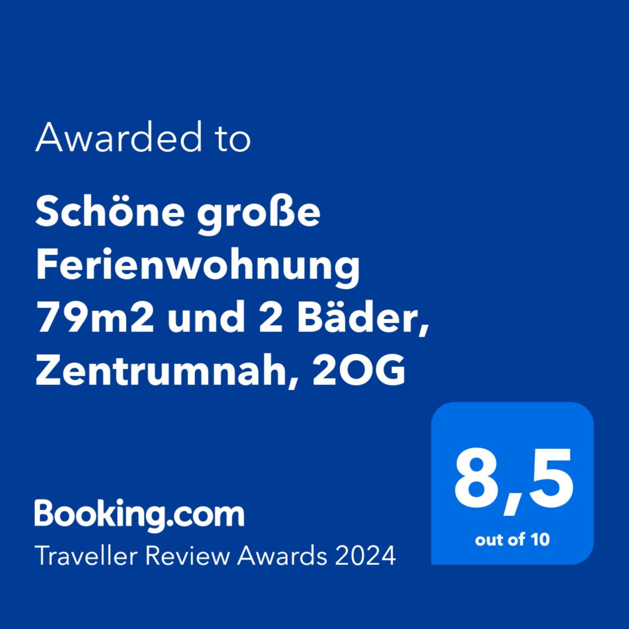 Schoene Grosse Ferienwohnung 79M2 Und 2 Baeder, Zentrumnah, 2Og 埃尔福特 外观 照片
